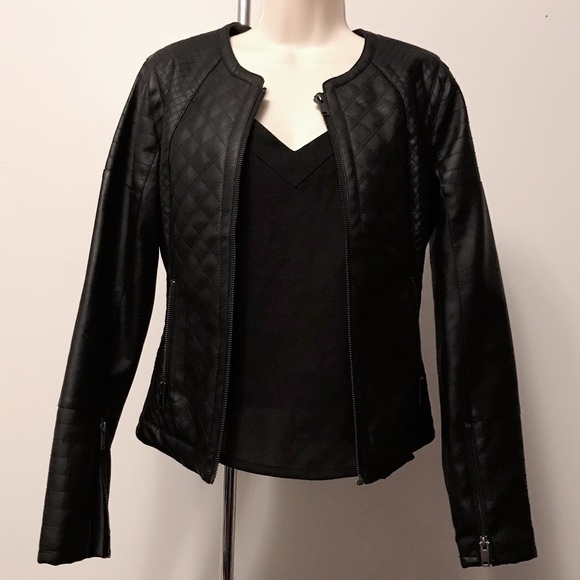 Jackets & Blazers - Black leather jacket